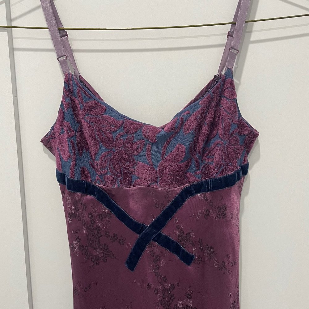 90s vintage silk dress